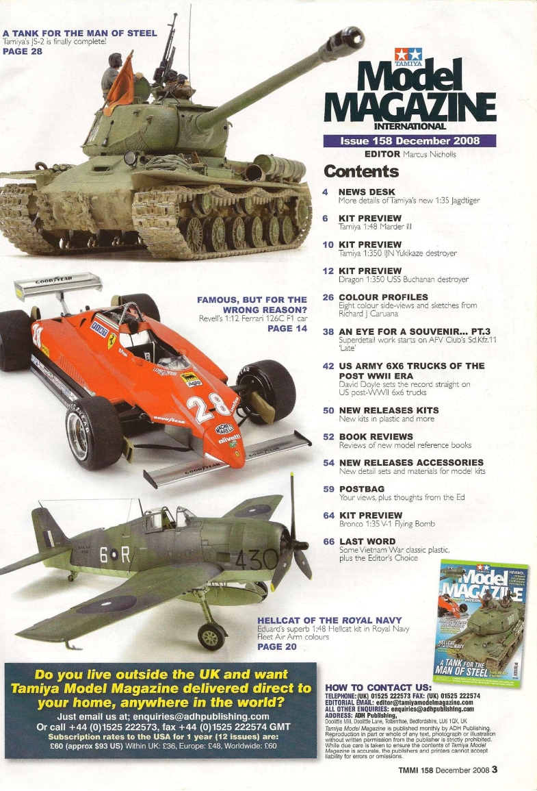Tamiya Model Magazine 158 (2008-12)